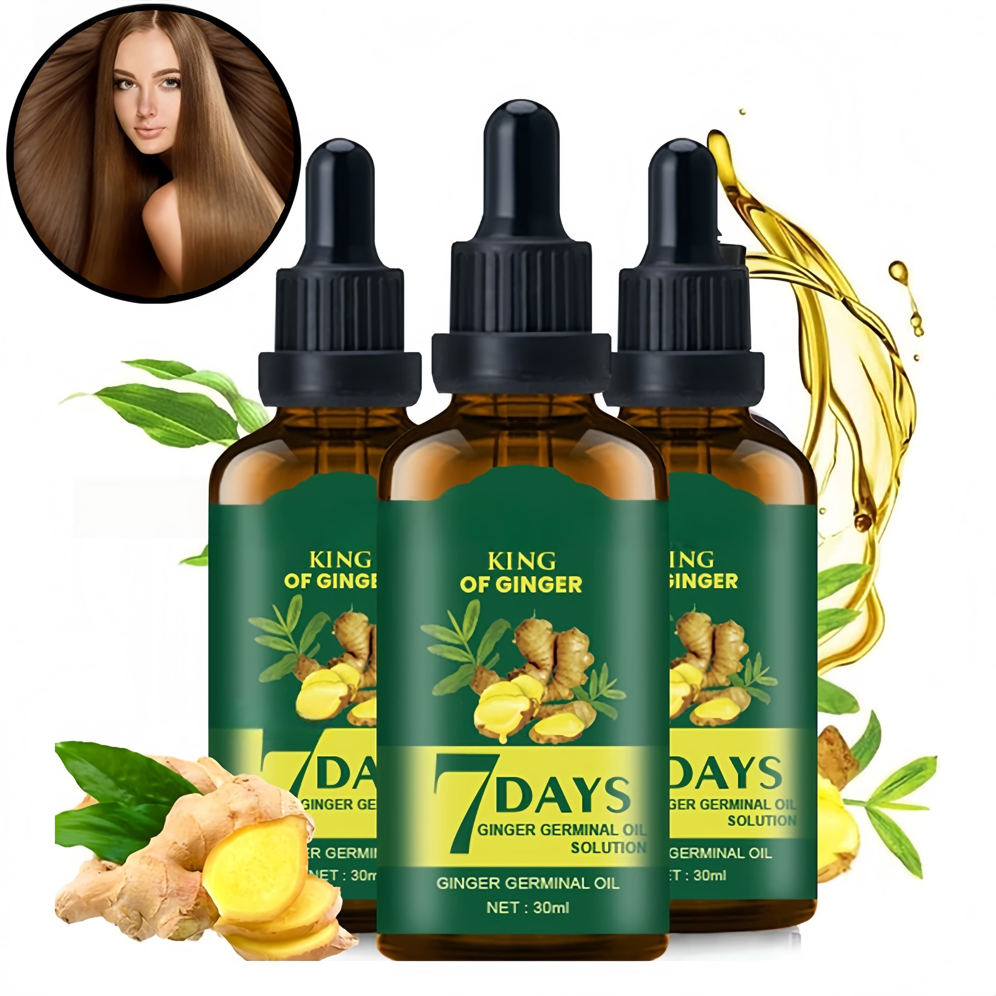 Epidermal Growth Factor - Saç Çıkaran Yağ Zencefil Biotin Serumu