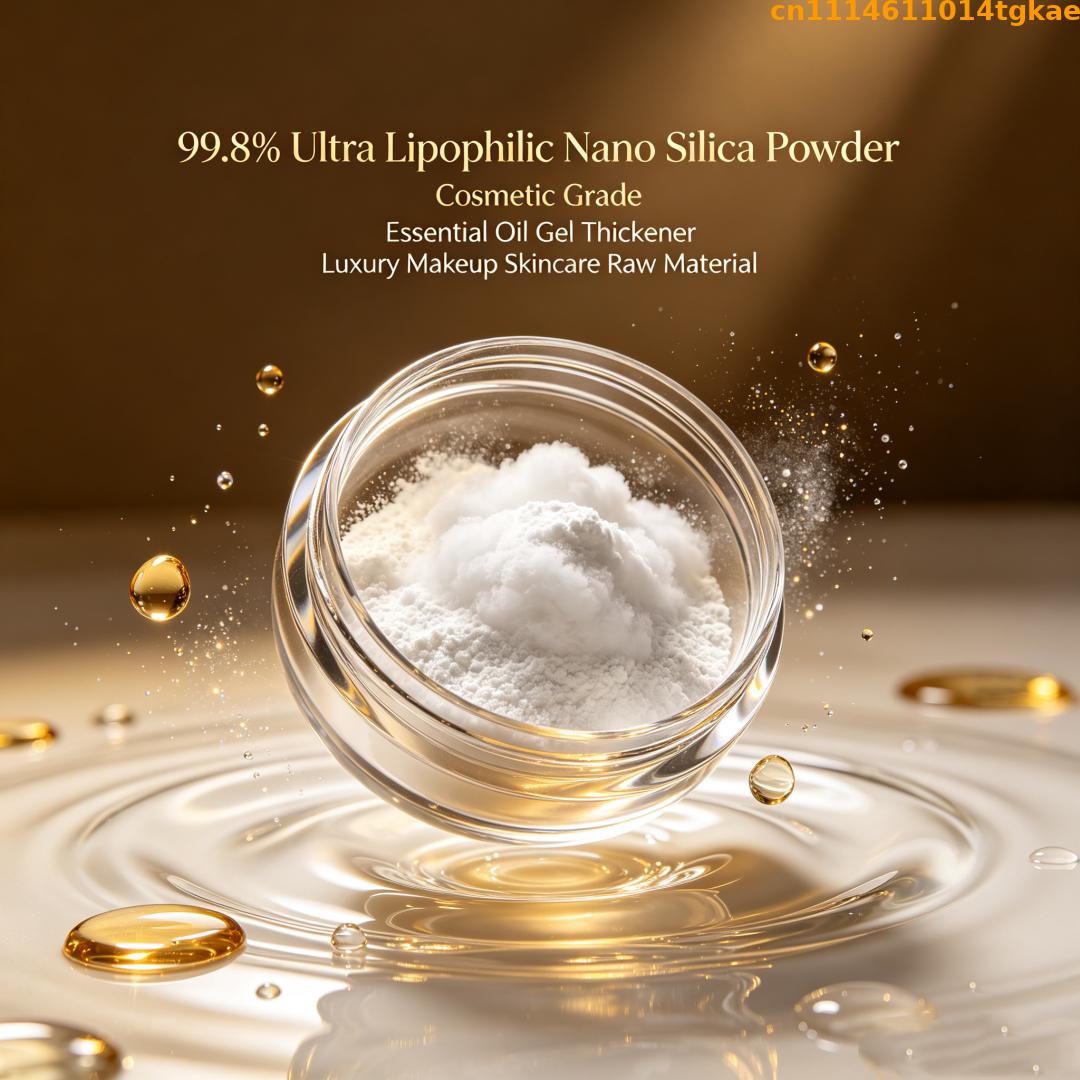Luxury Skincare Essential - %99,8 Ultra Lipofilik Nano Silika Tozu,