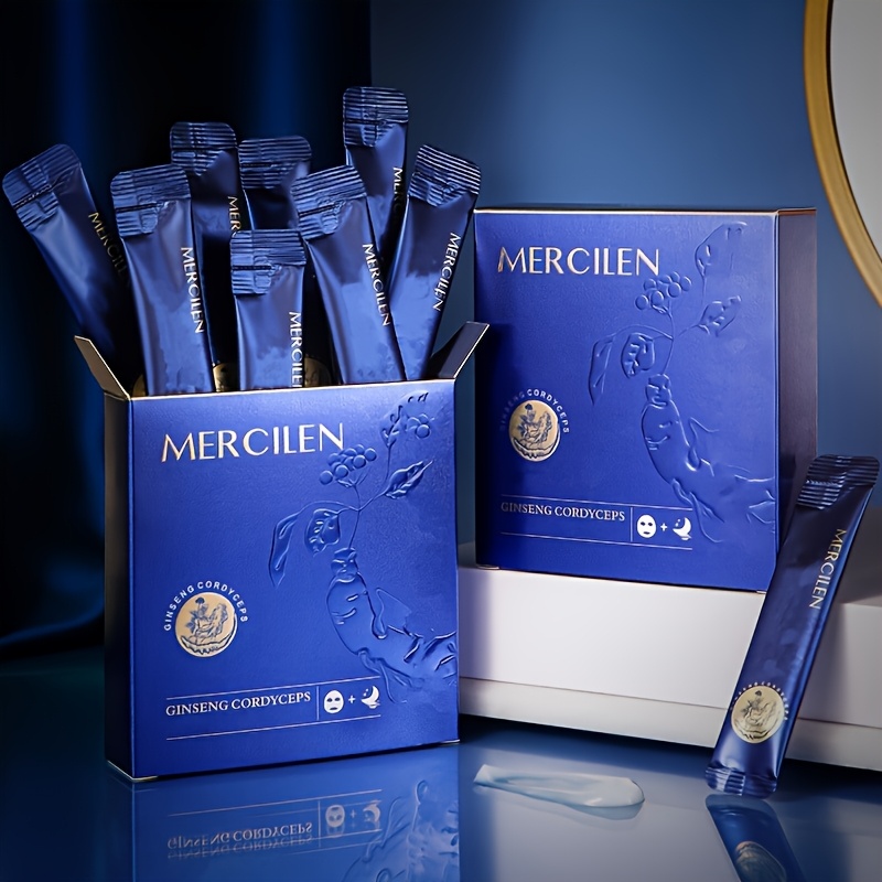 Luxury Skincare Treatments - MERCILEN Ginseng Cordyceps Kolajen Lüks Sıkılaştırıcı