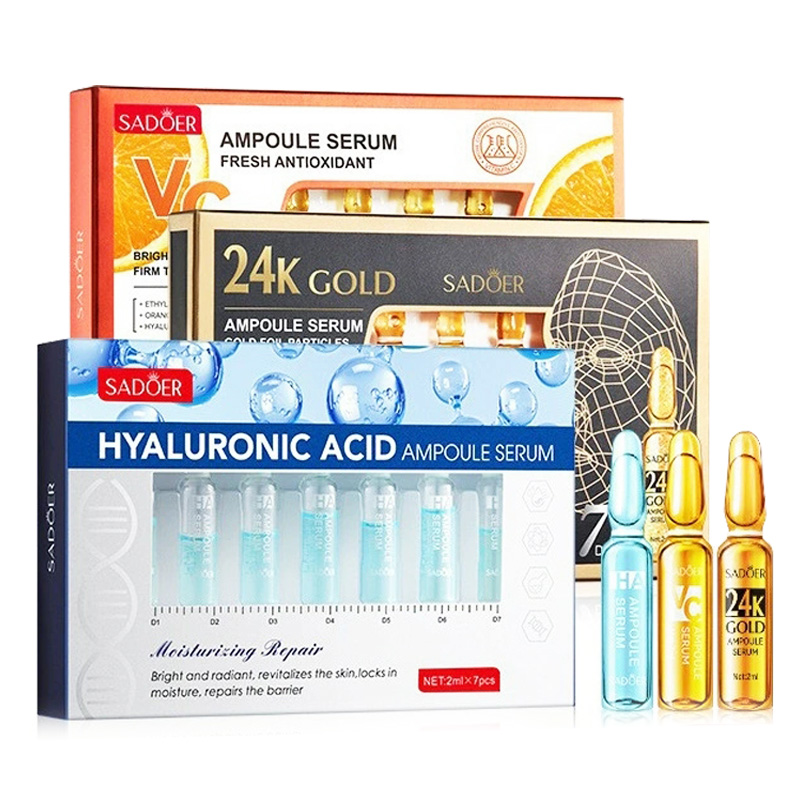 Luxury Skincare Wholesale - 7 adet/Kit SADOER Ampul C Vitamini