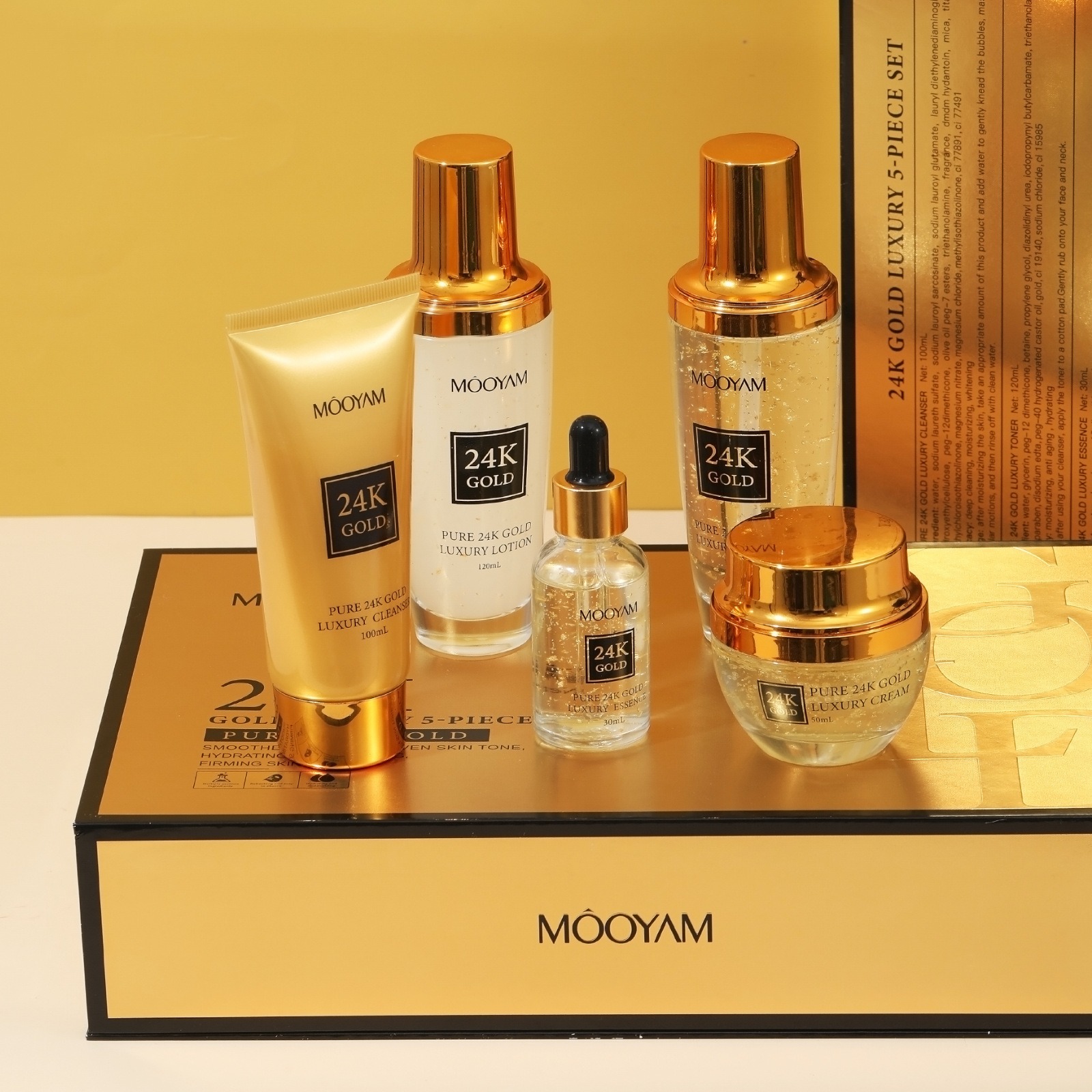 24 Ayar Altın LÜKS Nemlendiric - Luxury Skincare Sets incelemesi ve fiyatı