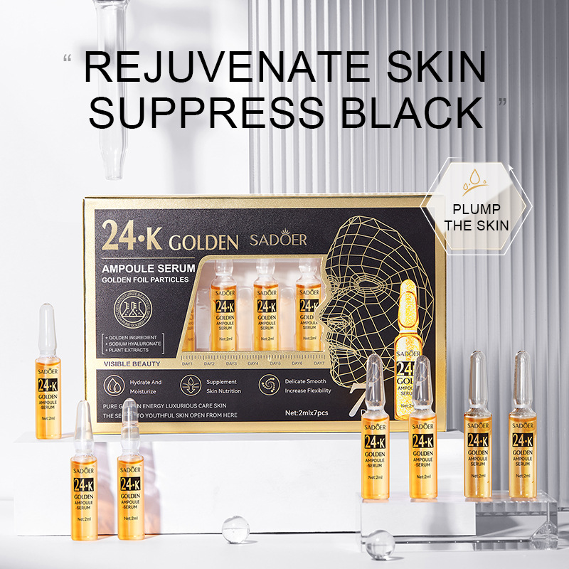 7 adet/Kit SADOER Ampul C Vita - Luxury Skincare Wholesale incelemesi ve fiyatı